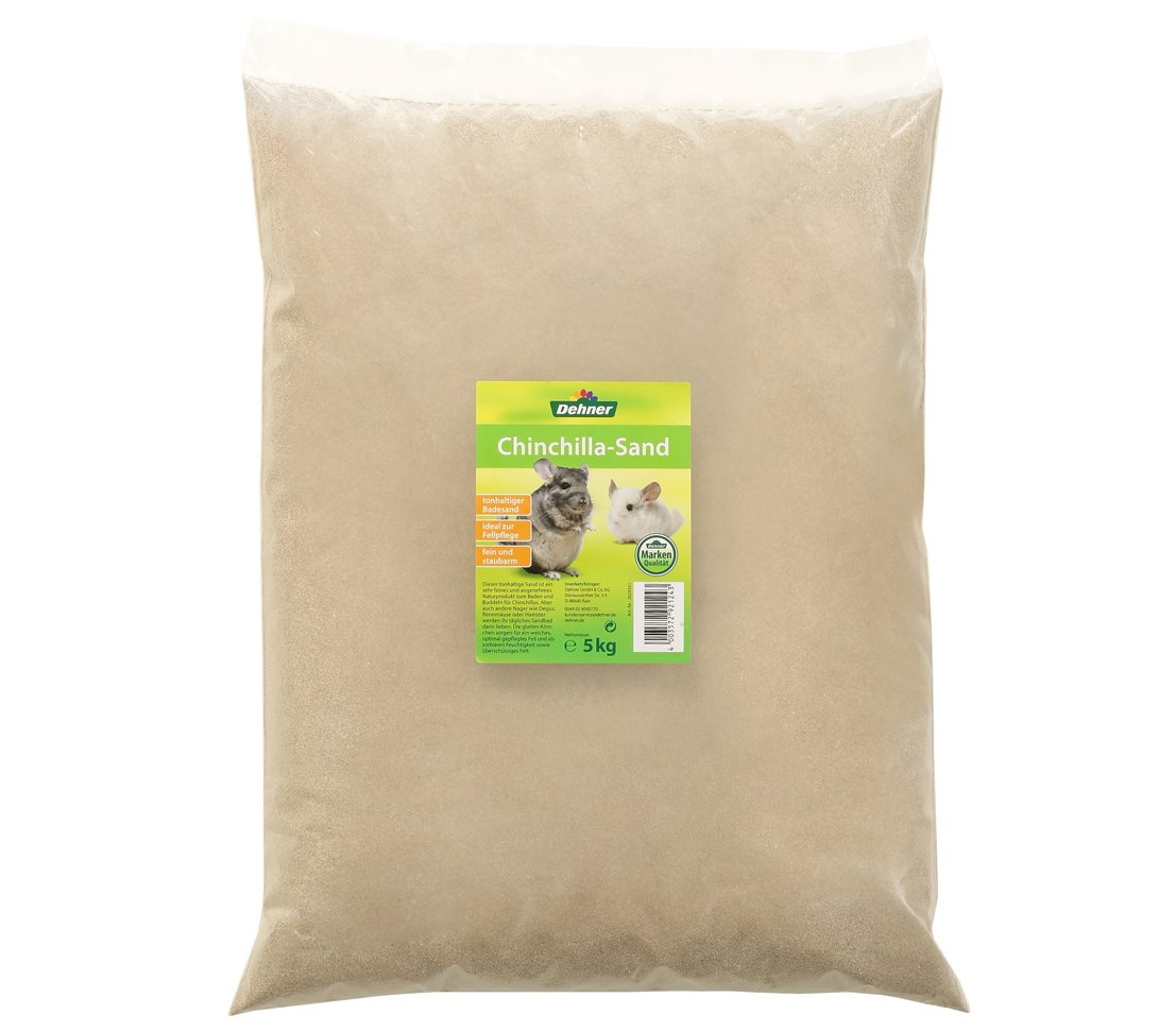Dehner Chinchilla Sand - Containing Clay - 5kg