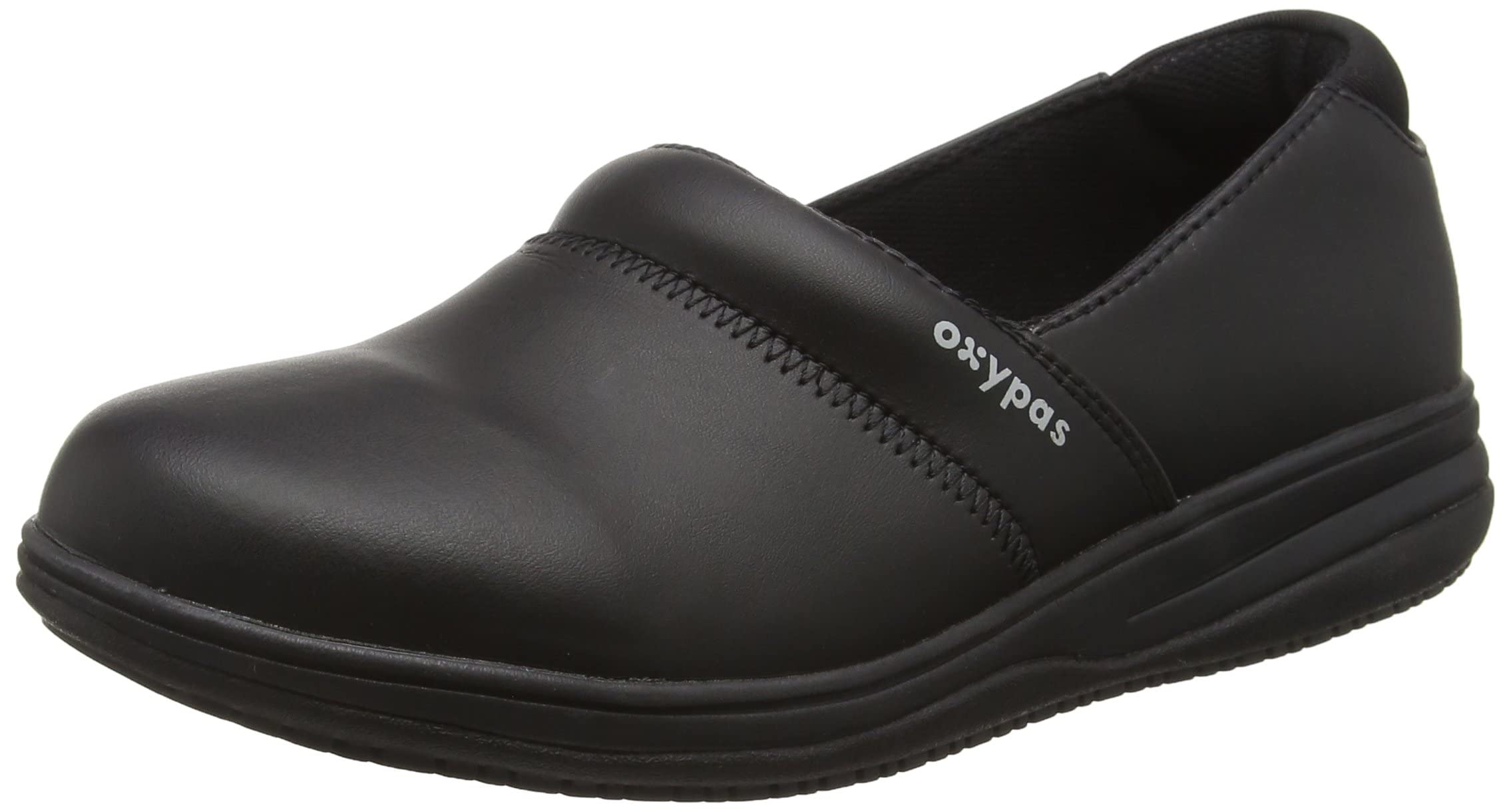 Slip-On Work Shoe for Women - Safety Jogger Suzy Black, 4 UK