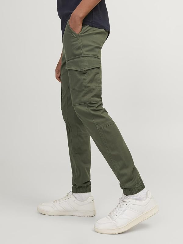 Jjipaul Jjflake Akm 542 Jeans Olive N Noos Jr, Crianças, Verde, 158