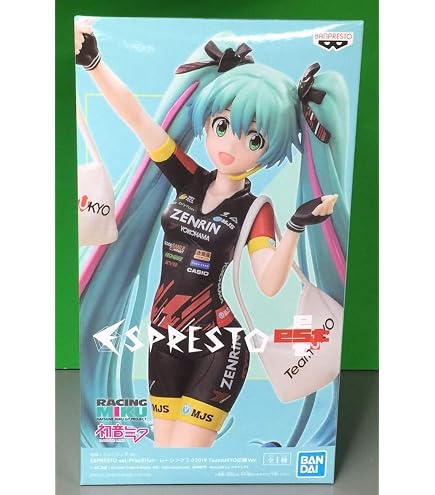 Amazon.com: Banpresto 39224 Hatsune Racing Miku 2018 Team Ukyo Ver