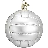 Old World Christmas Volleyball Glass Ornament 44022 Tree Decoration Free Box New
