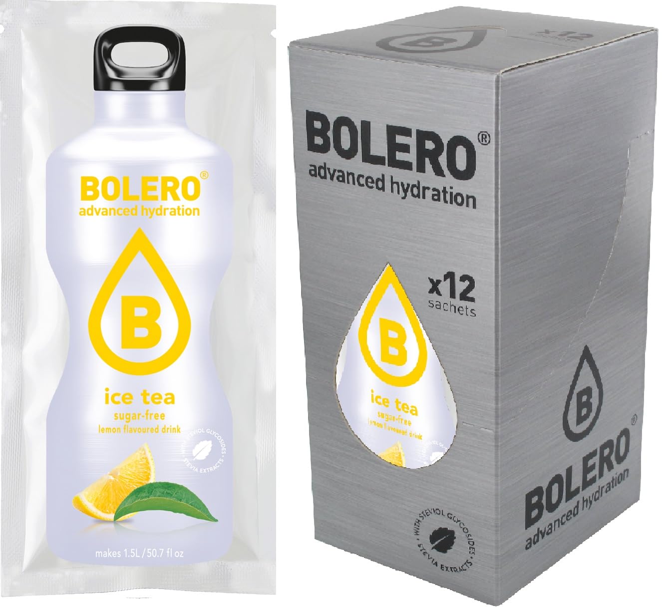 Bolero Drinks Ice Tea Lemon, 8 g, Pack of 24