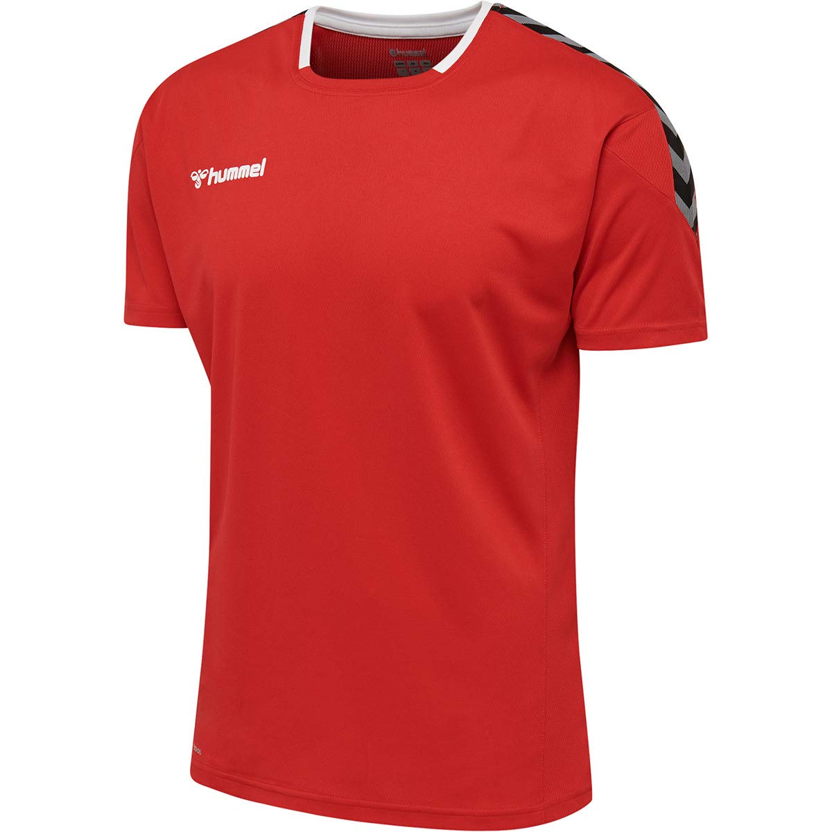 hummel T-Shirt S/S Hmlauthentic Multisport Men's Size True Red