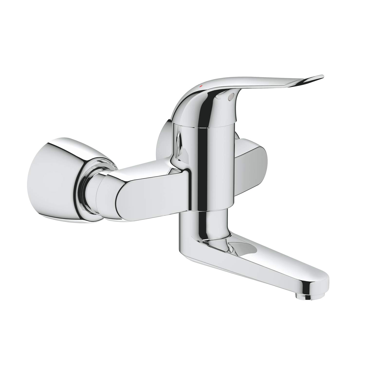 GROHE 32771000 Euroeco Special Basin Mixer Tap, Wall Mounted