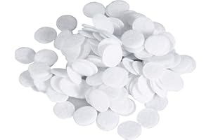 100pcs New Cotton Filter, Microdermabrasion Replacement Filters,Facial Vacuum Filters Accessories, Round Filtering Pads for B