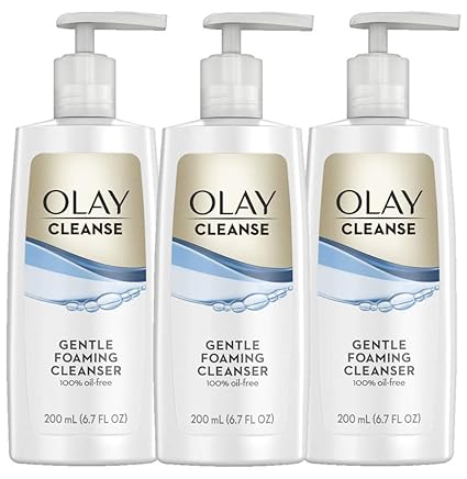 olay oil free cleanser
