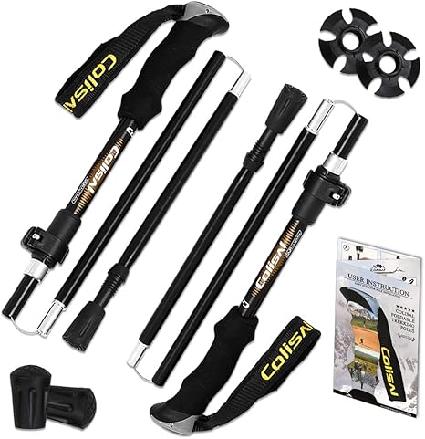 collapsible walking sticks for hiking