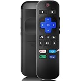 for Roku TV Remote Control Replacement, Compatible with TCL/Hisense/Onn/Insignia/Sharp/Roku TVs