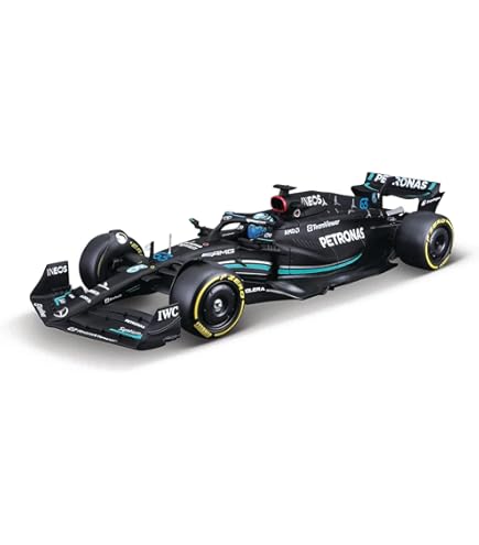 Amazon.com: Xiangtat 1:24 F1 Team W14 2023 44# Lewis Hamilton 63