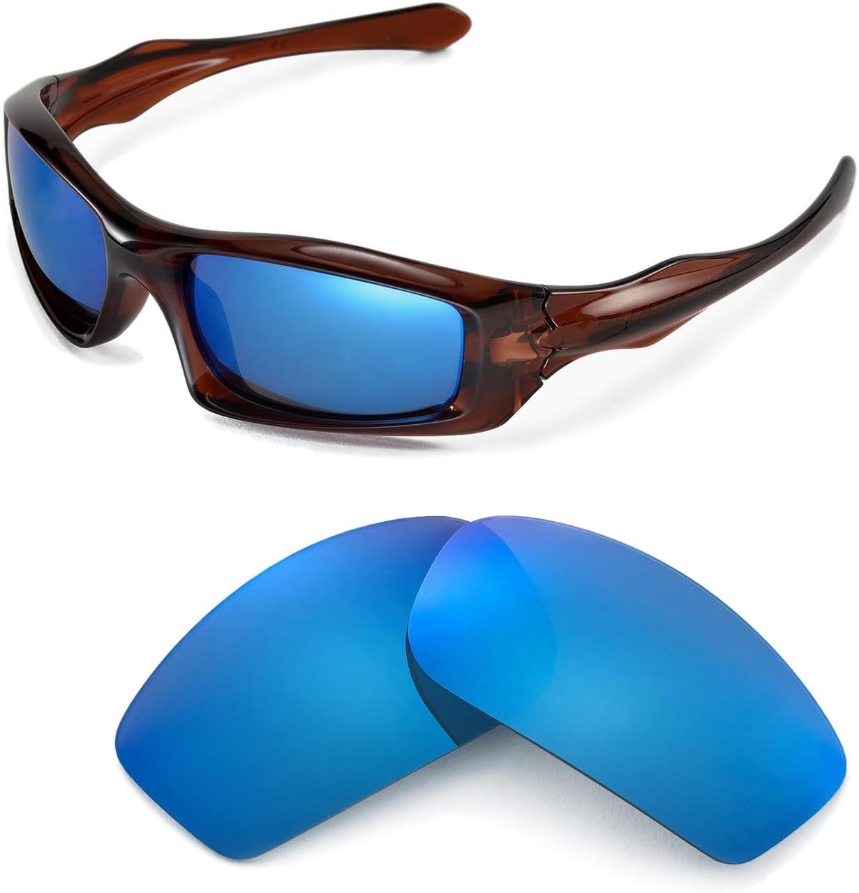 WallevaReplacement Lenses for Oakley Monster Pup Sunglasses - 12 Options Available