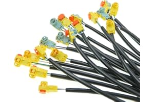 HONGWIN Push Button Switch Coil Terminal Fits Hyundai Elantra 11-13, Sonata 09-15 934903Q120, 20pcs, 15CM Wire Length, OEM NO