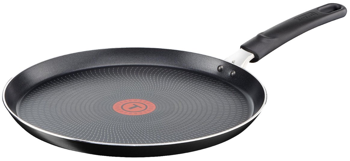 Tefal Cook Right b35210 Casserole (Round, Crepe Pan, Black, Powerglide