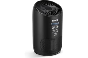 Slevoo Air Purifiers for Bedroom Pets in Home, 2023 New Upgrade H13 True HEPA Air Purifier with Fragrance Sponge, Effectively Clean 99.97% of Dust, Smoke, Pets Dander, Pollen, Odors
