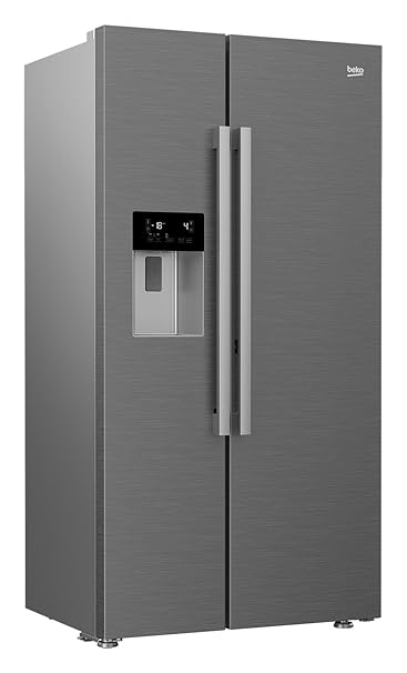 Beko GN162340PT Side-by-Side / A+++ / 182 cm / 353 L Kühlteil / 176 L Gefrierteil / Eco-Fuzzy-Funktion zum Energiesparen / 0°