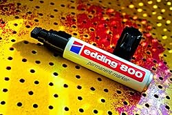 edding 800 permanent marker - blue - 1 pen - chisel