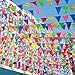 MEKBOK Flag Banners,Nylon,250 Ft,Multicolor,200 PCS