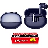 CXPSUE 2 Pack ANC Wireless Earbuds with Big Bass Durable, Lightweight Design for Noisy Factories, Gym, and Travel, Includes 3-Size Tips for Secure Fit (2, Blue)