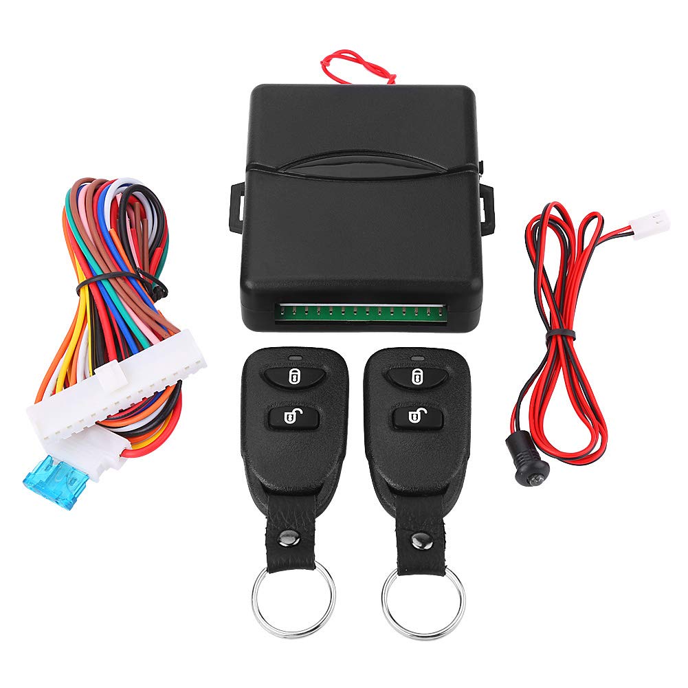 Keyless Entry System, Universal Car Door Lock Keyless Entry System with Trunk Release Remote Central Control Box Kit Car alarm system keyless entry automatically lock or unlock remote