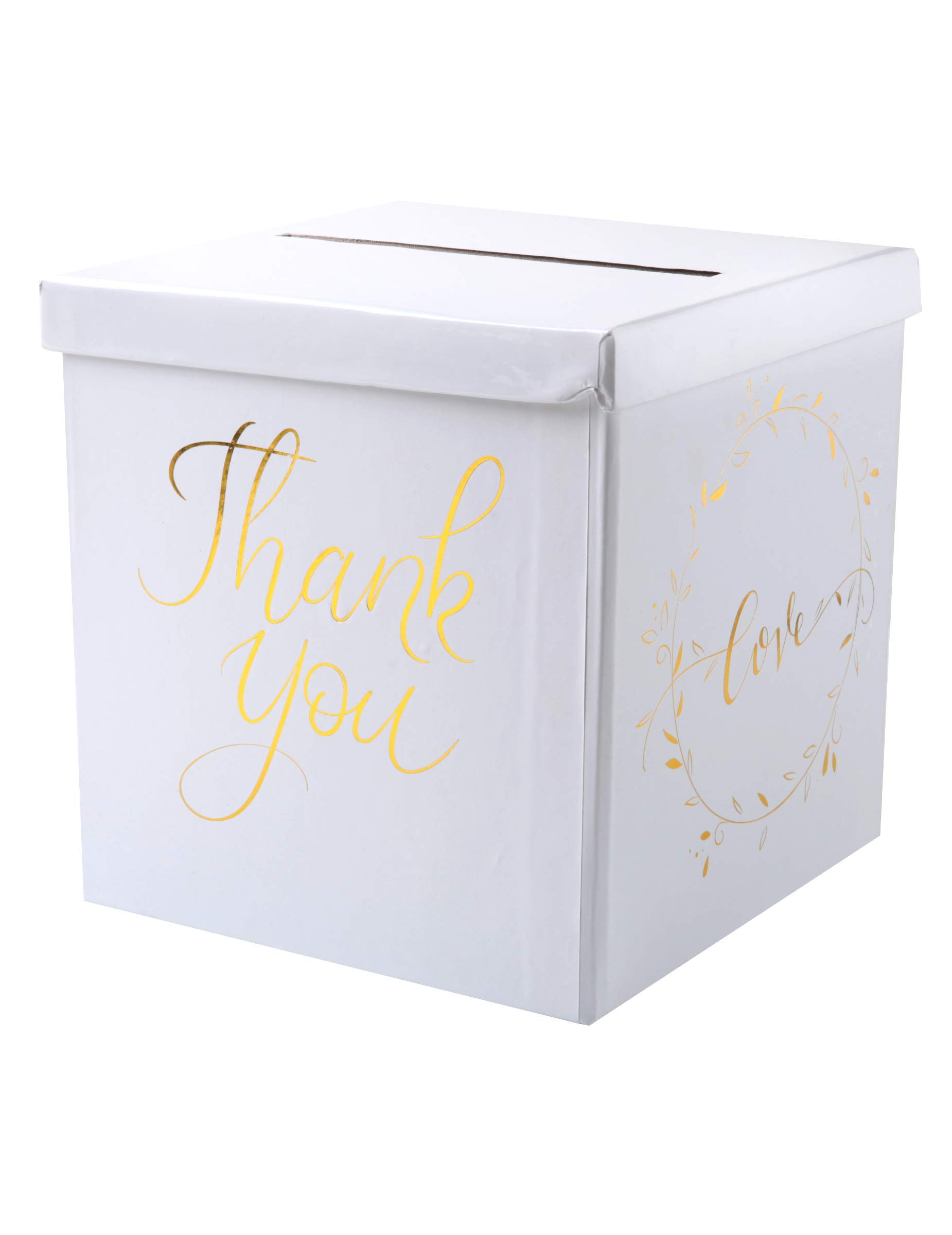 Santex White Wedding Letter and Card Box