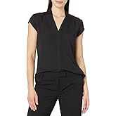 NIC+ZOE Women's Cap Sleeve Day to Night Top