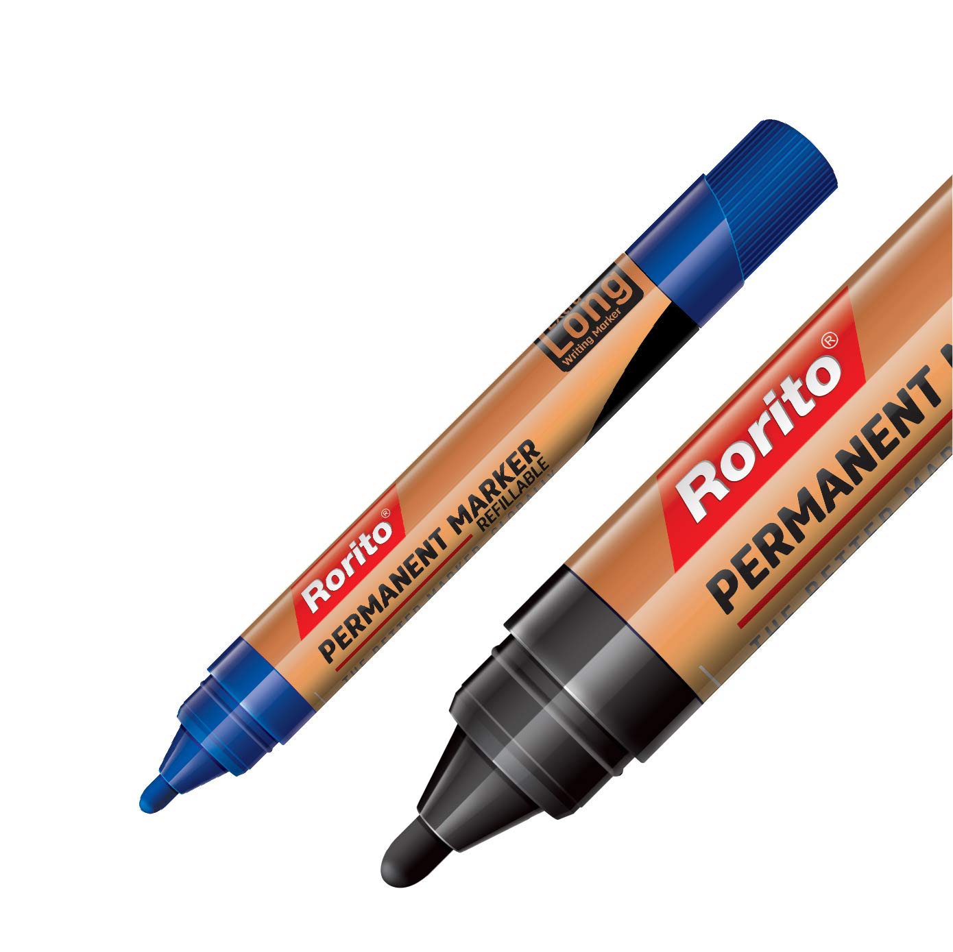 Rorito Permanent Jumbo Marker (10s Pack Blue) (691E193041A1) Amazon
