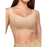 Wireless Jelly Bras for Women Supportive Bras Sexy Comfy Bralette Seamless Tshirt Everyday Bra Gentle Support All-Day Lift