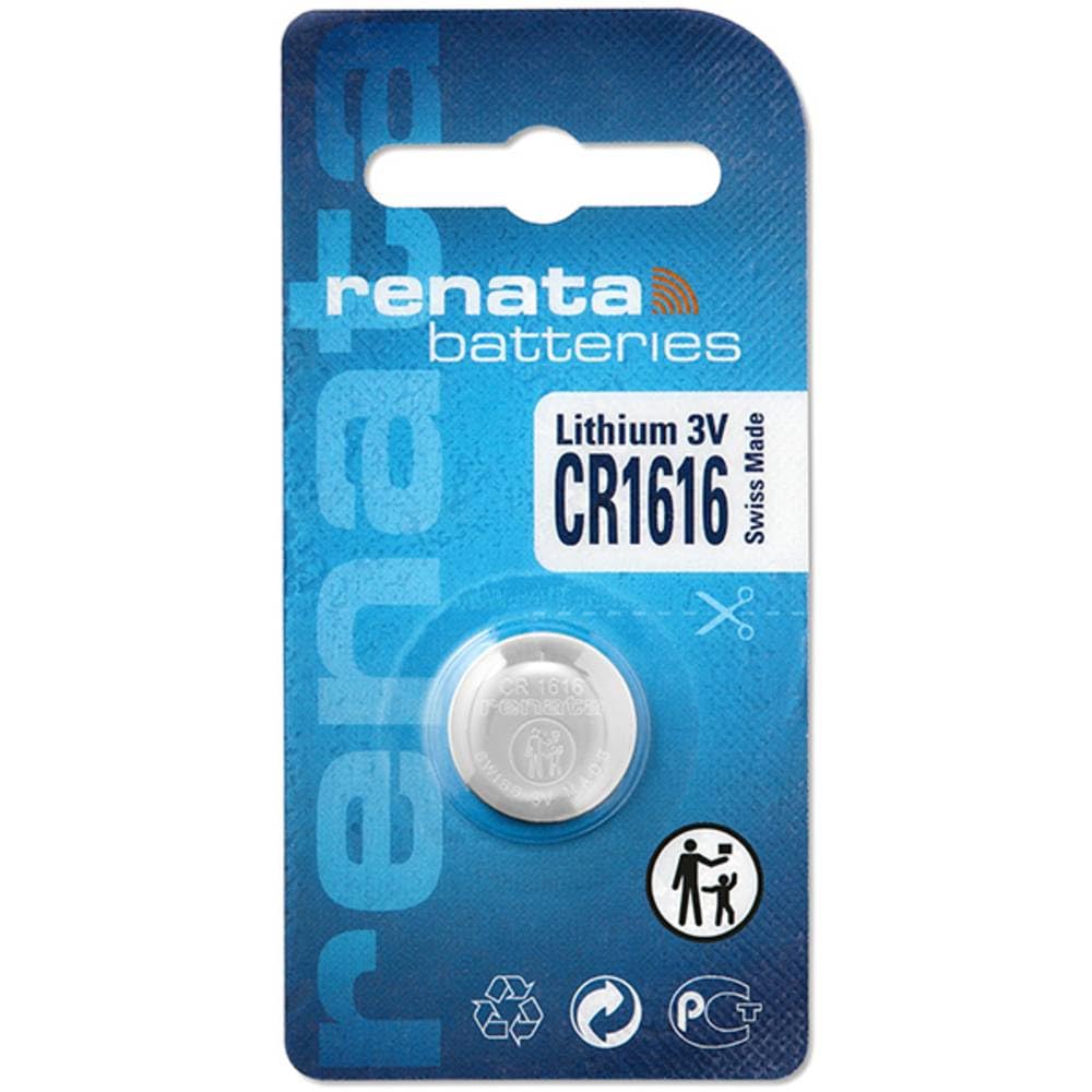 1 x Renata 1616 Swiss Made Lithium Coin Cell Battery
