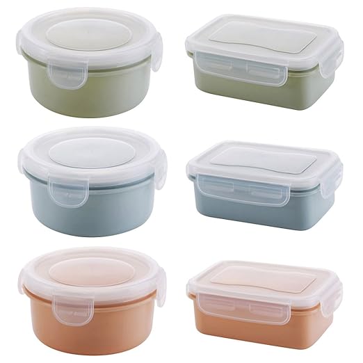 Handfly - Juego de recipientes de Almacenamiento de Alimentos con ...