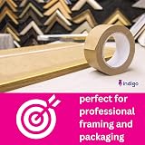 indigo Premium Brown Framers Tape 24mm x 50m Self Adhesive view 3