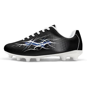 YUVAMAGIMO Mens Softball Turf Cleats Outdoor Football Shoes Women Low Top PU Lightweight Youth Soccer Boots for College Club
