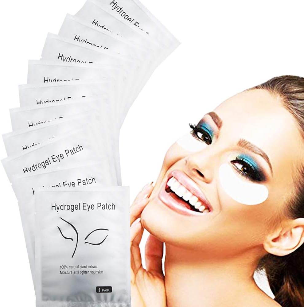 25 Pairs Eye Pads Patch Extension Lint Free for Pro Salon and Individual Eyelash Eyelash Extension Eyelashes Beauty Mask Tool Makeup
