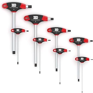 INBUS® 70129 T-Griff Inbusschlüssel Set 8tlg, 2–10mm, mit HybridTouch — Made in Germany