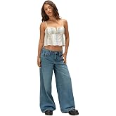 RSQ Womens Low Rise Baggy Jeans