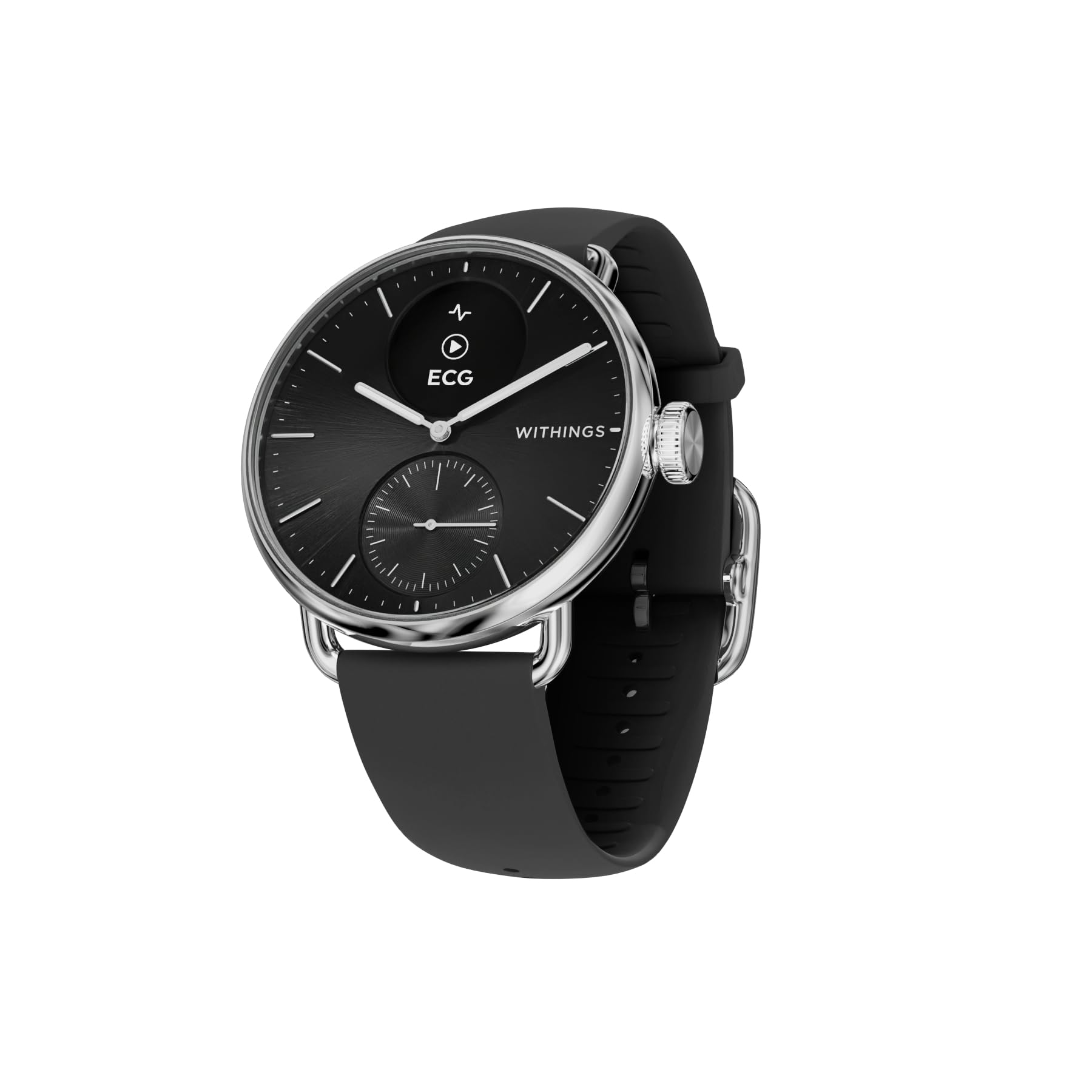 Photo 1 of Withings ScanWatch 2 - Hybrid Smart Watch, Heart Rate Monitoring, Fitness Tracker, Cycle Tracker, Sleep Monitoring, GPS Tracker, 30-Day Battery Life, Android & Apple Compatible, HSA/FSA
