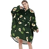 NAFLEAP Blanket Hoodie Women Wearable Blanket Adult Oversized Fleece Sherpa Christmas Sweatshirt Gift for Women