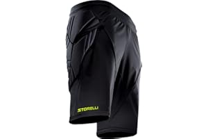 Storelli ExoShield Goalkeeper Shorts, High-Impact Protection, Sweat-Wicking, Breathable Athletic Shorts for Soccer
