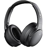 LEVN Hybrid Active Noise Cancelling Headphones, Wireless Headphones Bluetooth 5.4 with Transparent Mode, Hi-Res Audio, Deep Bass, 70H Playtime Over Ear Bluetooth Headset for Work/Travel/Home/Office