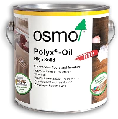Osmo Polyx Oil Tints 3040 White Satin 2.5L Durable Wood Oil