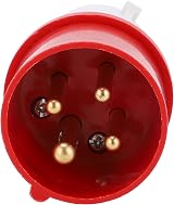 Fafeicy 16A 4Pin Industrial Plug 3 Phase 380-415V IP44 Waterproof Generator view 8