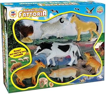 TEOREMA 72202 – Caja Animales Granja: Amazon.es: Juguetes y juegos