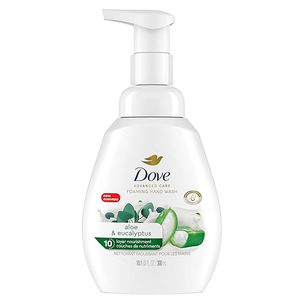 DOVE, NOURISHING FOAMING HAND WASH, ALOE & EUCALYPTUS,...