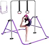 FBSPORT Gymnastics Bar for Kids，Adjustable Height