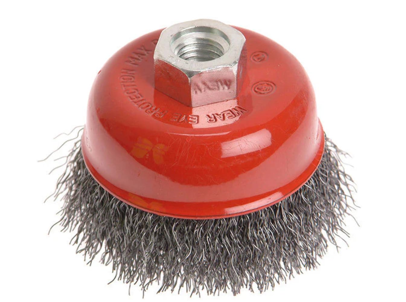Faithfull WBC75 Wire Cup Brush 75 x M14 x 2 / 0.30mm