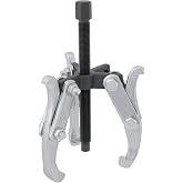 Performance Tool W87126 7 in. 2/3-Jaw Gear Puller | Automotive bearing and pulley puller. 3-1/4 inch reach by 7 inch spread. Drop forged chrome vanadium steel