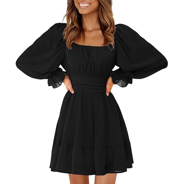 little black dress flared skirt Strapless Sculptural Mini Dress with Choker Scarf Black Fit & Flare  A-Line Bodice for Cocktail Party Formal Evening Event Kouvr Fashion main image 0