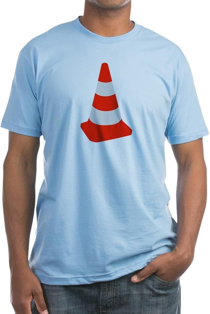 CafePress Traffic Cone Fitted T Shirt Fitted Tee Clothing