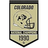 Colorado Buffaloes Football National Champions Felt Banner