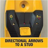 DEWALT Stud Finder DW0100 Center Detect 3/4 in LED Arrows AAA Batteries Included view 5
