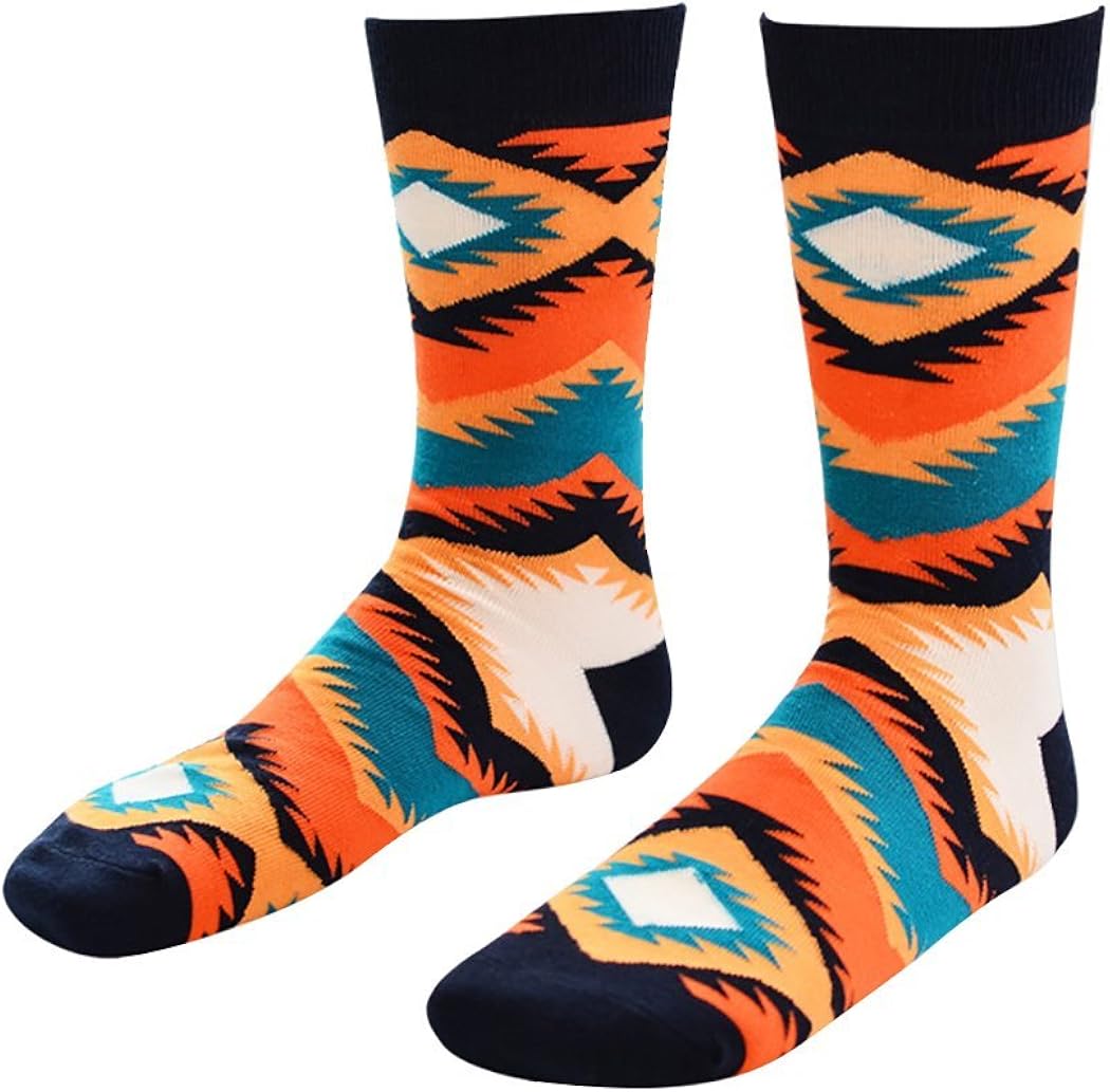 1Pair Mens Socks Long Modern Fashion Socks Casual Casual Cotton