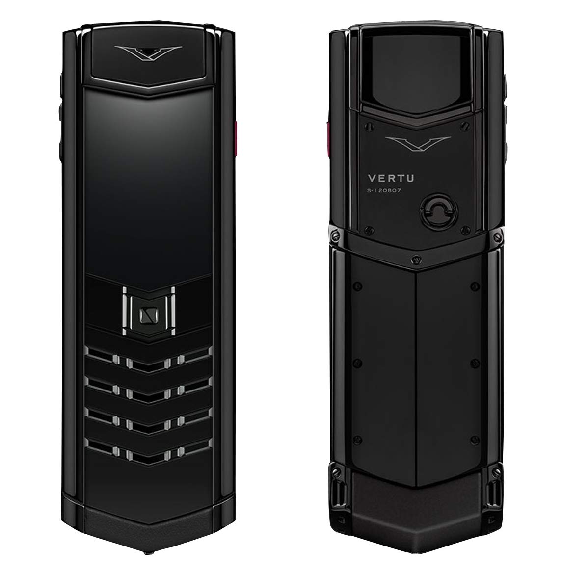 Vertu Signature Full Black Ceramic Mobile Phone Amazon In Electronics
